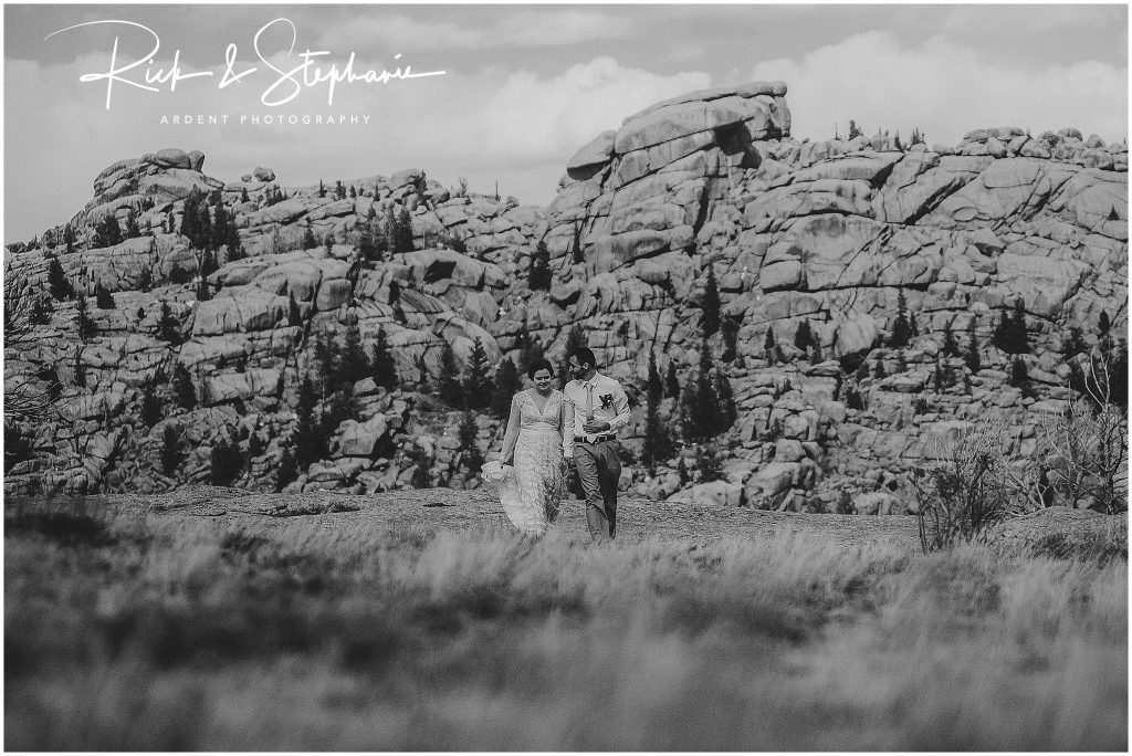 Vedauwoo elopement in between Laramie WY and Cheyenne WY. What a perfect place to have a wedding in Wyoming.