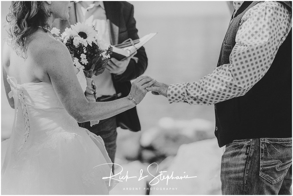 centennial wyoming wedding