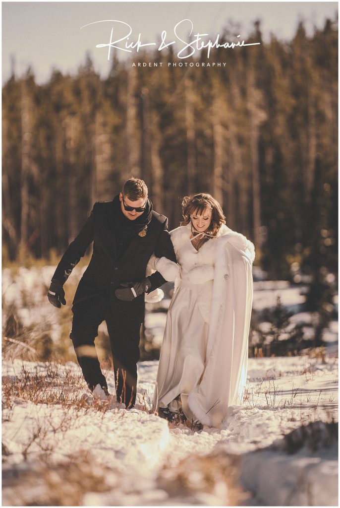 Snowy Range Wyoming Elopement