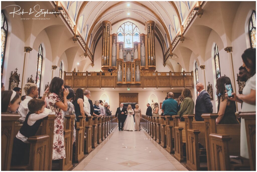 St Marys Cathedral wedding